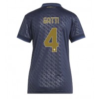 Juventus Federico Gatti #4 3rd trikot Frauen 2024-25 Kurzarm